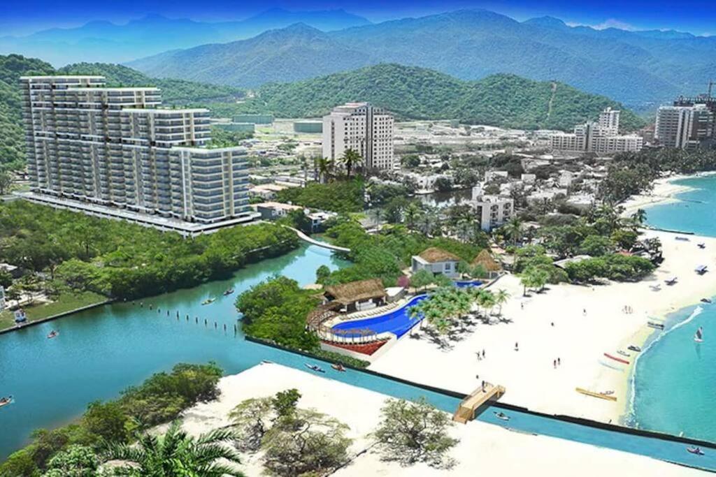Apartamento Encantador Samaria Club De Playa, 3 Alcobas 6 Personas Playa Privada Santa Marta  Exterior foto