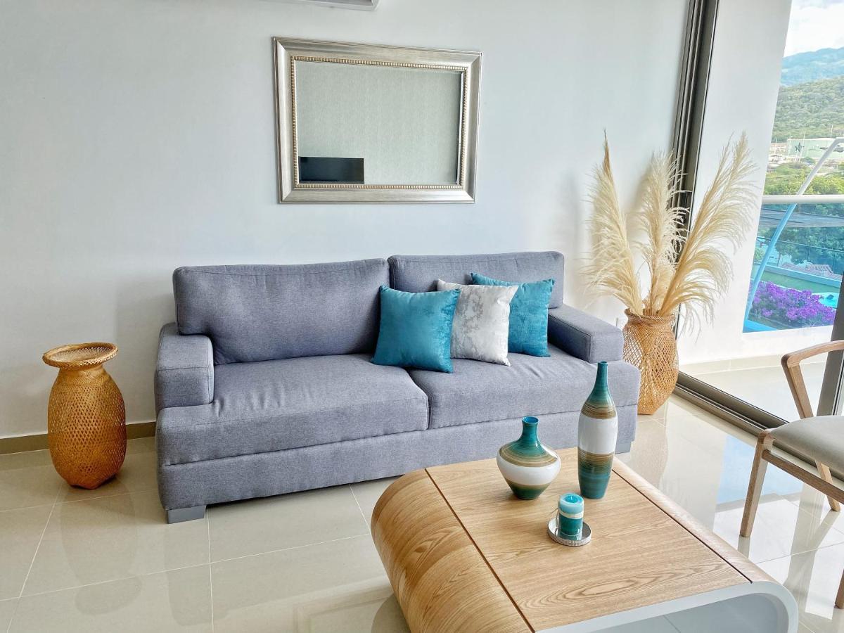 Apartamento Encantador Samaria Club De Playa, 3 Alcobas 6 Personas Playa Privada Santa Marta  Exterior foto