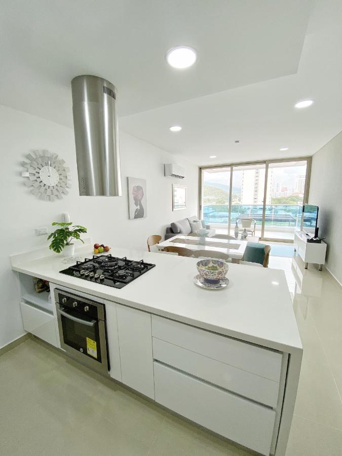 Apartamento Encantador Samaria Club De Playa, 3 Alcobas 6 Personas Playa Privada Santa Marta  Exterior foto