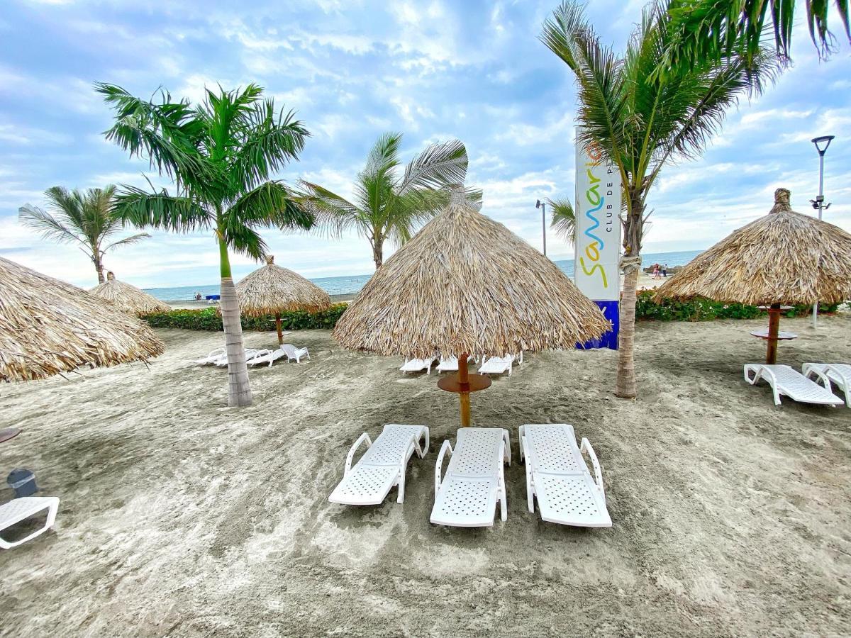 Apartamento Encantador Samaria Club De Playa, 3 Alcobas 6 Personas Playa Privada Santa Marta  Exterior foto