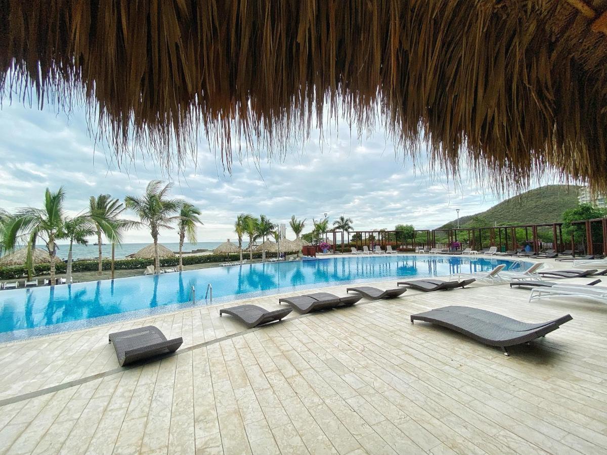 Apartamento Encantador Samaria Club De Playa, 3 Alcobas 6 Personas Playa Privada Santa Marta  Exterior foto