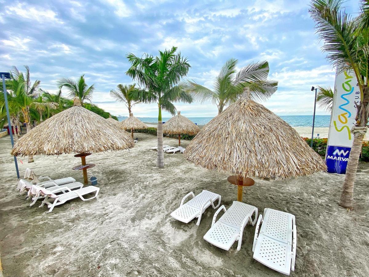 Apartamento Encantador Samaria Club De Playa, 3 Alcobas 6 Personas Playa Privada Santa Marta  Exterior foto