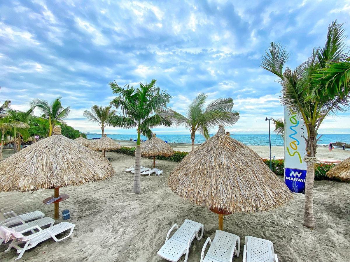 Apartamento Encantador Samaria Club De Playa, 3 Alcobas 6 Personas Playa Privada Santa Marta  Exterior foto